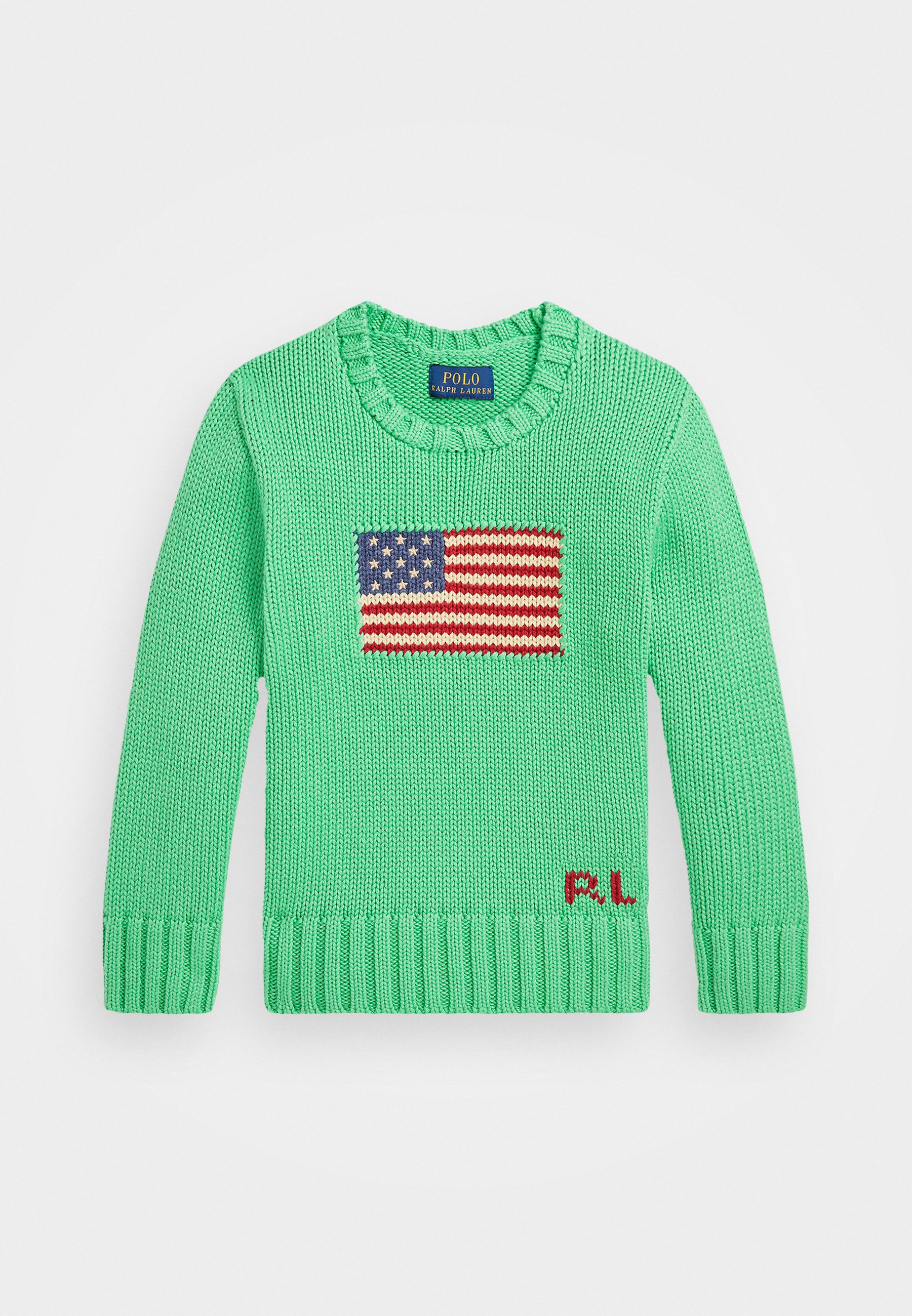 トップス Polo Country Ralph Lauren frag sweater Polo Ralph Lauren THE ICONIC FLAG JUMPER - Jumper - plato