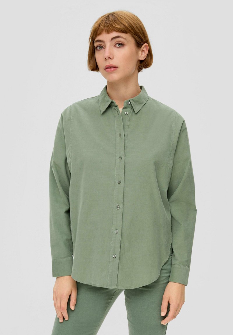 s.Oliver Hemdbluse - salbeigrün