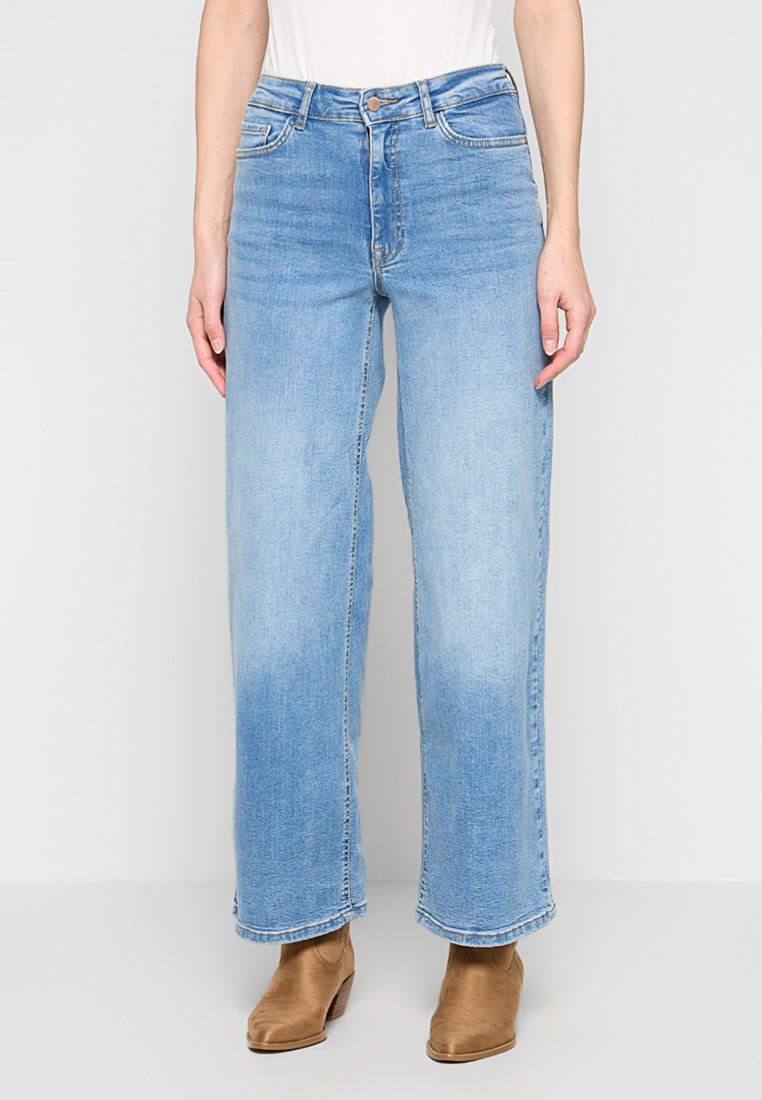 JDY Straight leg jeans koningsblauw