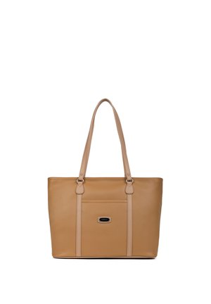 Fagola, SAC CABAS PORTÉ ÉPAULE - A4 - Sac à main - taupe