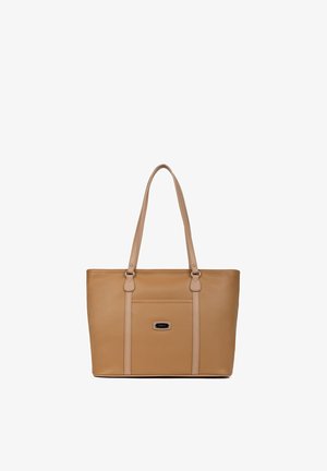 Fagola, SAC CABAS PORTÉ ÉPAULE - A4 - Sac à main - taupe