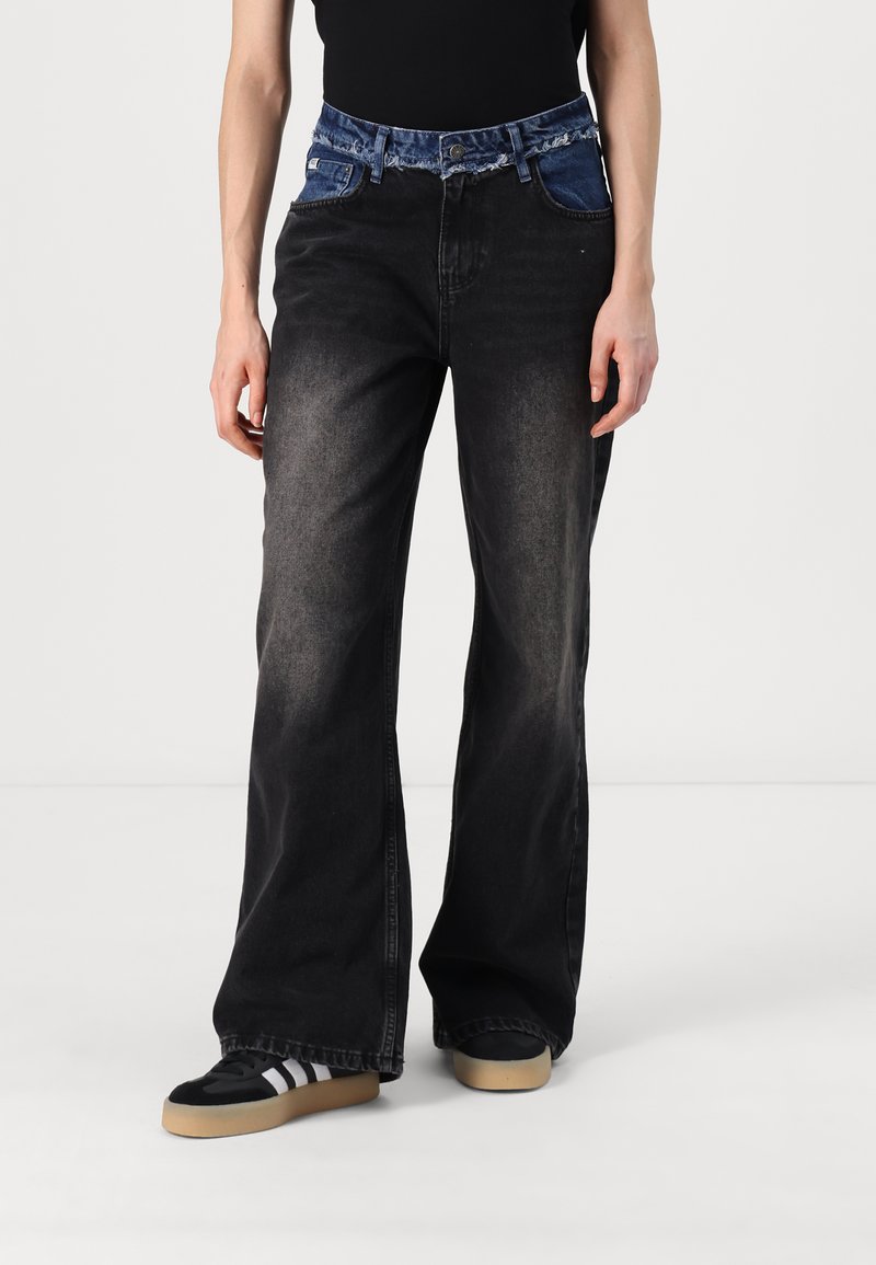 The Ragged Priest VESTIGE - Wide leg - grey denim