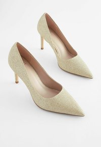 Next WIDE FIT FOREVER COMFORT POINT TOE MID COURT - Decolleté - shimmer