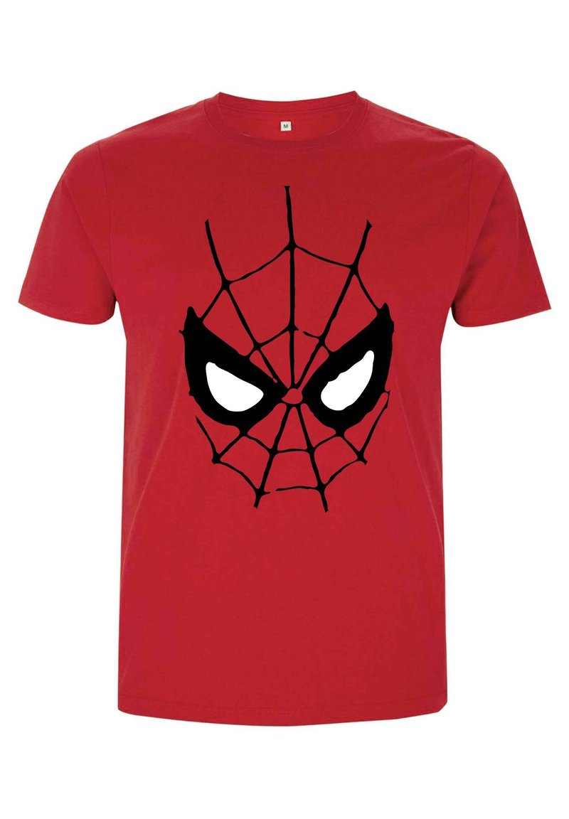 Marvel SPIDER MAN CLASSIC SPIDEY MASK - Print T-shirt - red