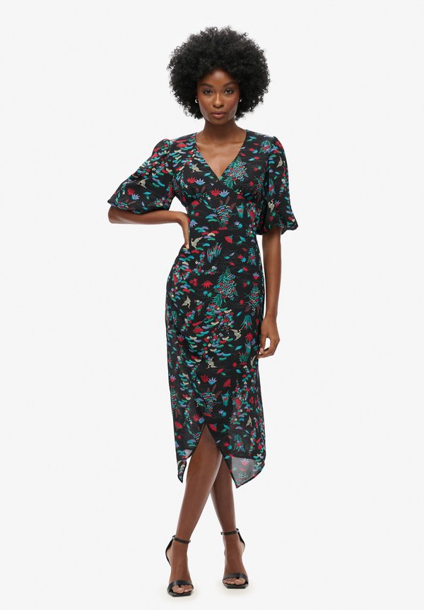 SHORT SLEEVE MIDI  - Freizeitkleid