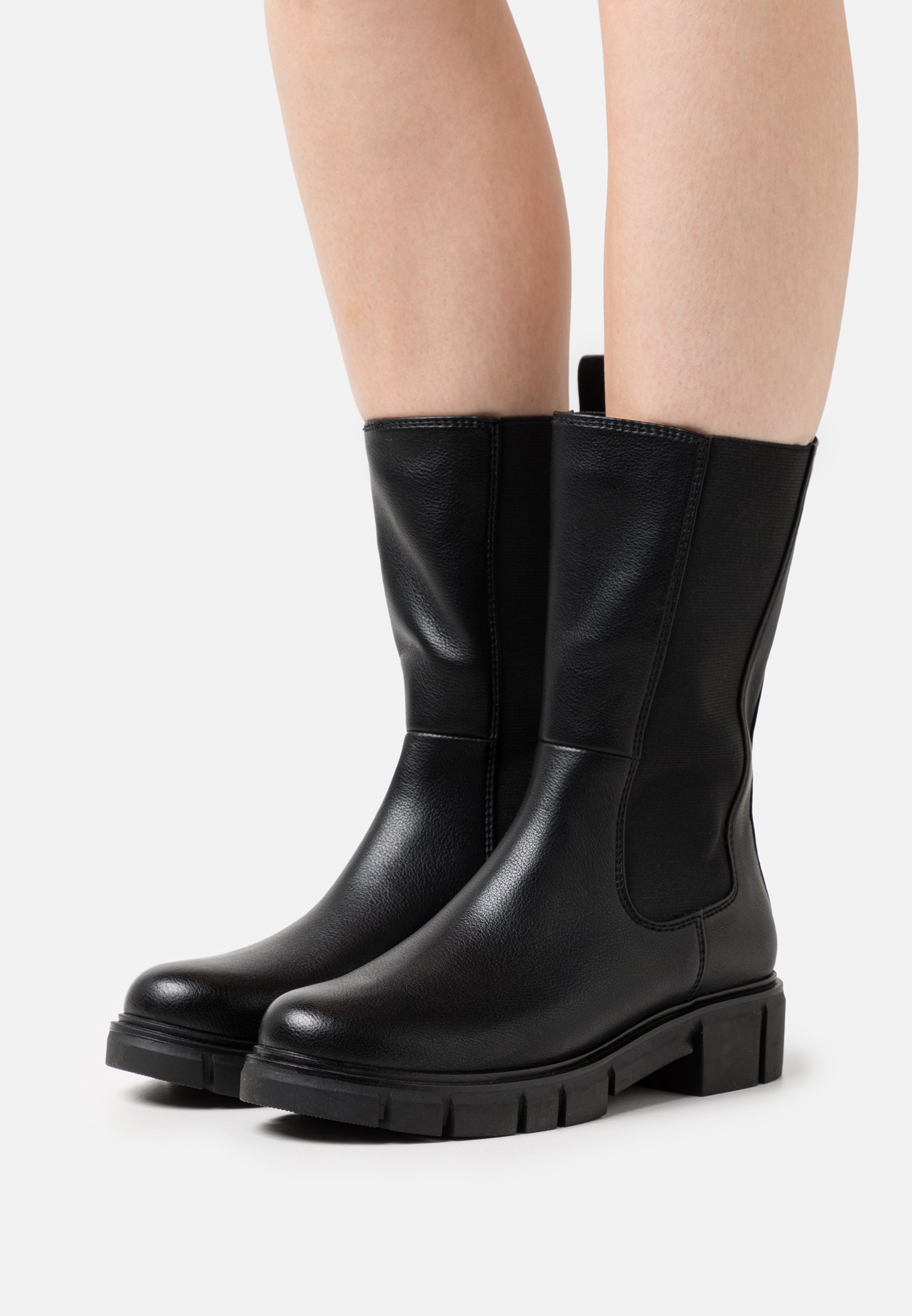 Marco Tozzi Korte laarzen - black/zwart - Zalando.nl