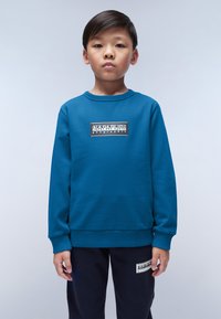 Napapijri CHAMOIS UNISEX - Mikina - blue sapphire