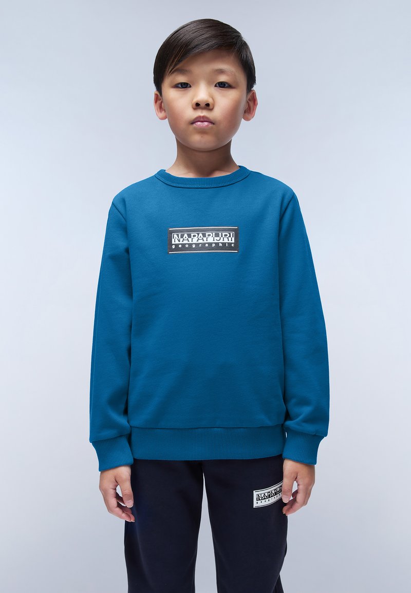 Napapijri CHAMOIS UNISEX - Mikina - blue sapphire