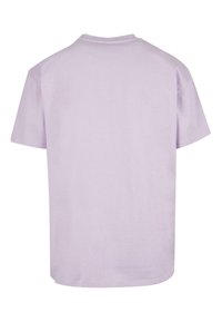 Merchcode HAPPINES HEAVY  TEE - T-shirts med print - lilac