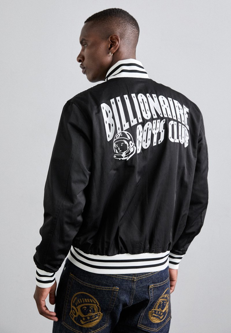 Billionaire Boys Club ARCH LOGO LIGHTWEIGHT VARSITY JACKET - Bomber Jacket - black