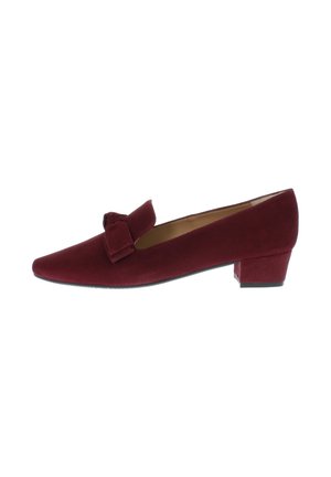 ROMY - MIT SCHLEIFE - Classic heels - merlot