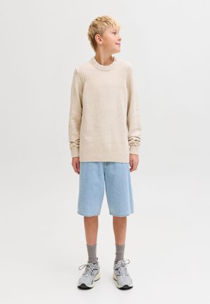 Jack & Jones Junior JJIALEX JJORIGINAL - Lühikesed teksad - blue denim