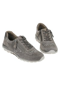 Gabor ROLLINGSOFT - Casual lace-ups - grau