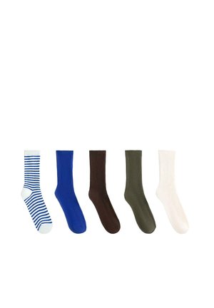 5 PAIRS OF CLASSIC - Sokken - blue