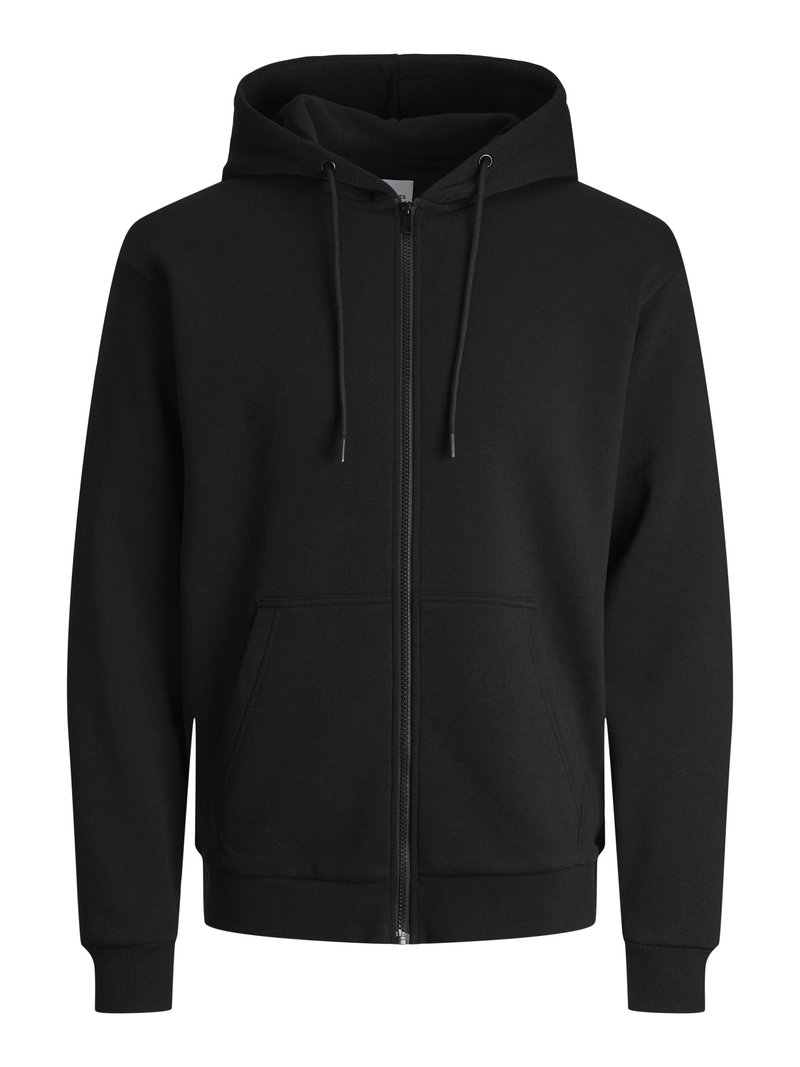 Sudadera Negra Hombre Sudadera Jack Jones Jjecharge Cremallera