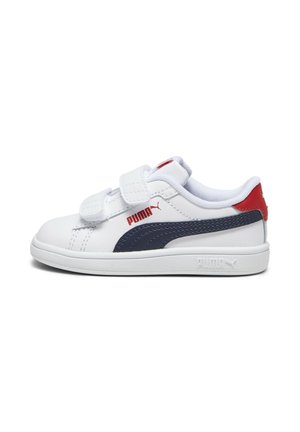 Puma SMASH 3.0 V  - Zapatillas - white/navy for all time red