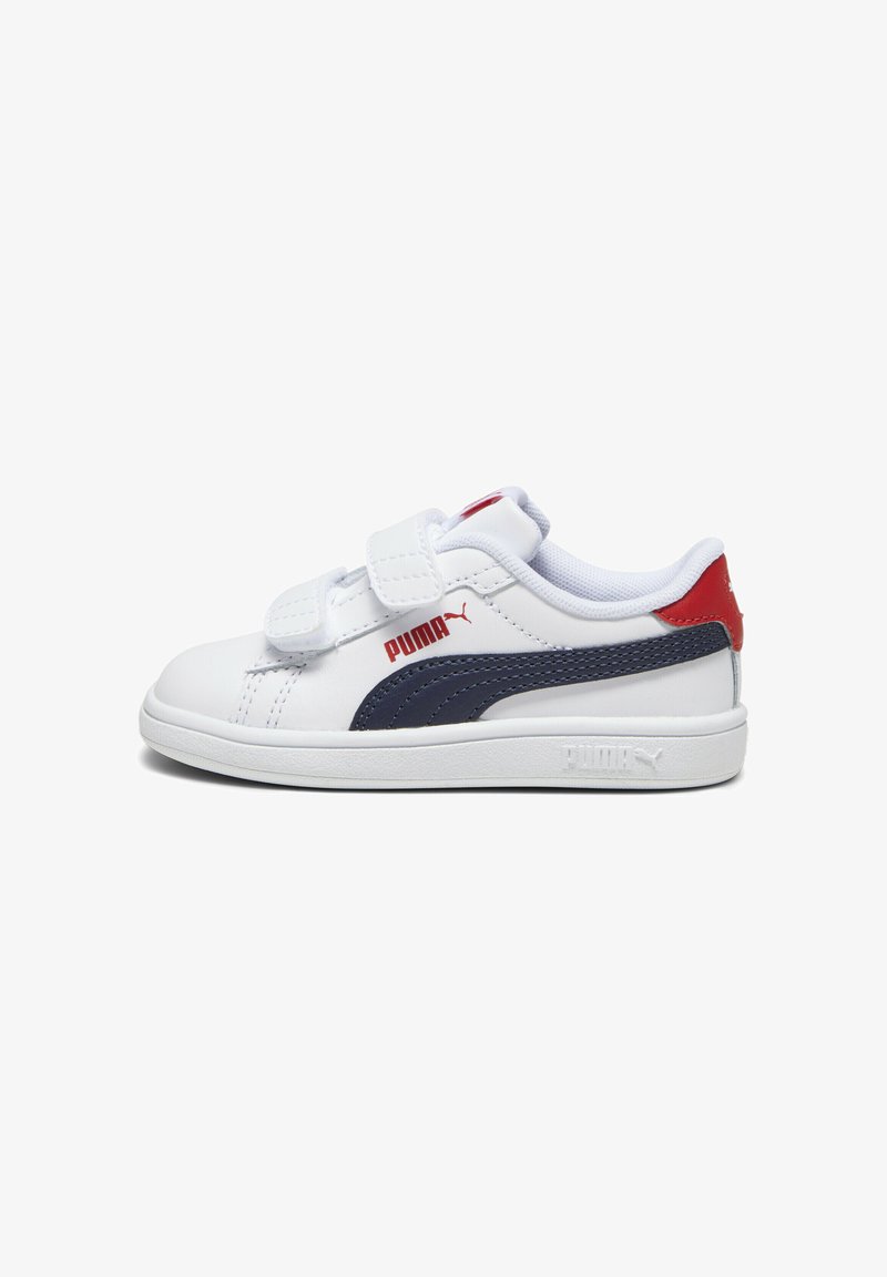 Puma SMASH 3.0 V  - Zapatillas - white/navy for all time red
