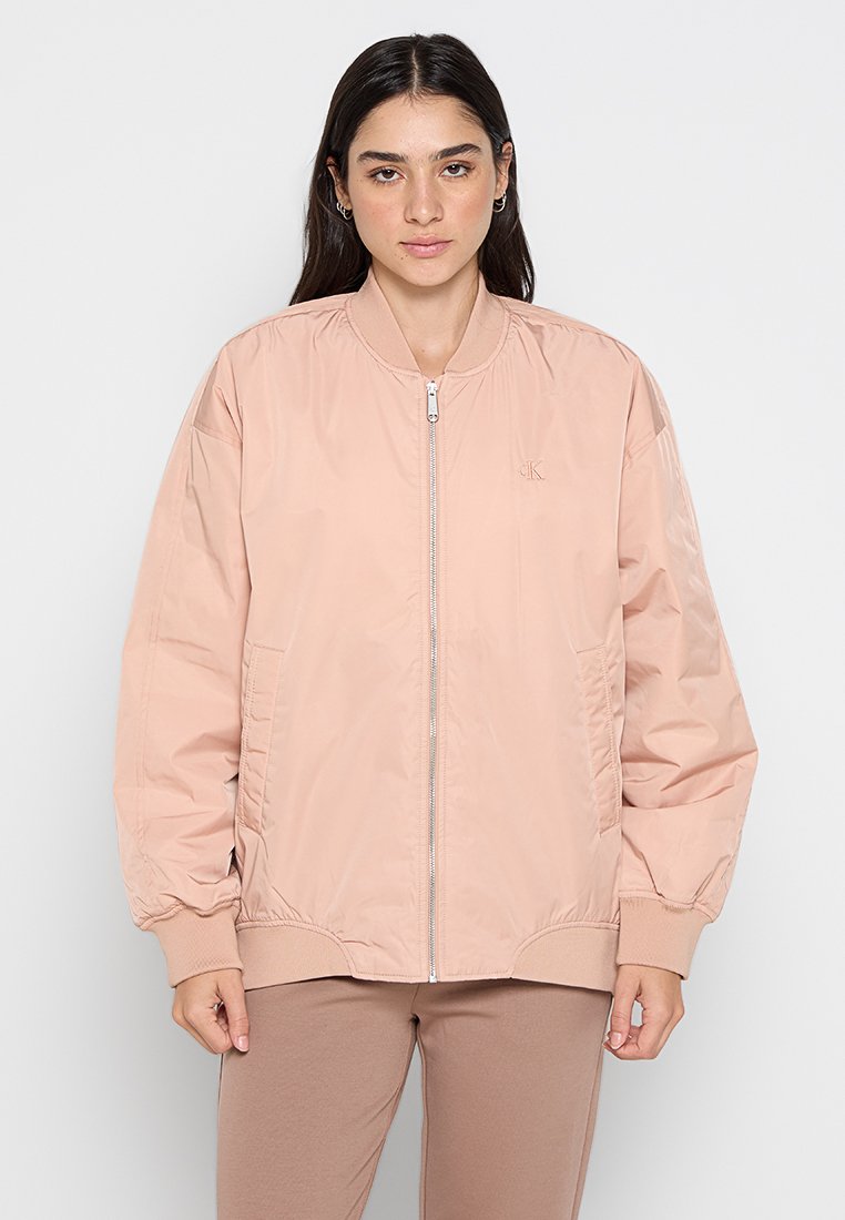 Calvin Klein Jeans Bomberjacks roze Calvin Klein Jeans Bomberjacks roze