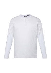HENLEY - Longsleeve - snow white