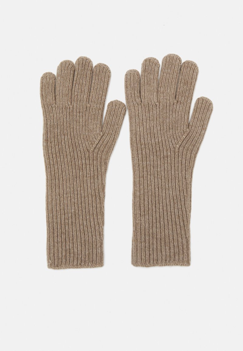 Becksöndergaard WOONA SHORT GLOVES - Gants - dark beige melange