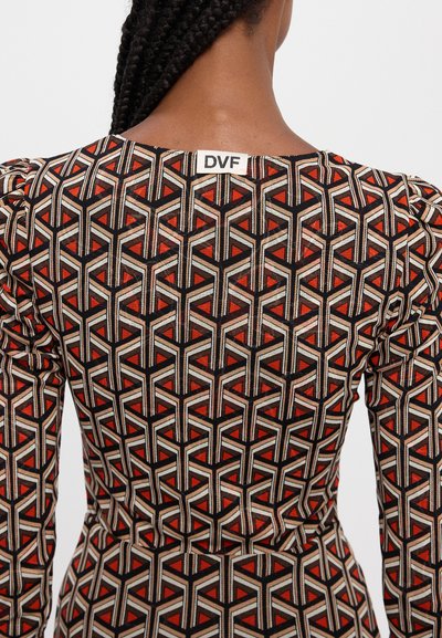 Diane von Furstenberg IVAN DRESS - Nappali ruha - flutterfly/stadium