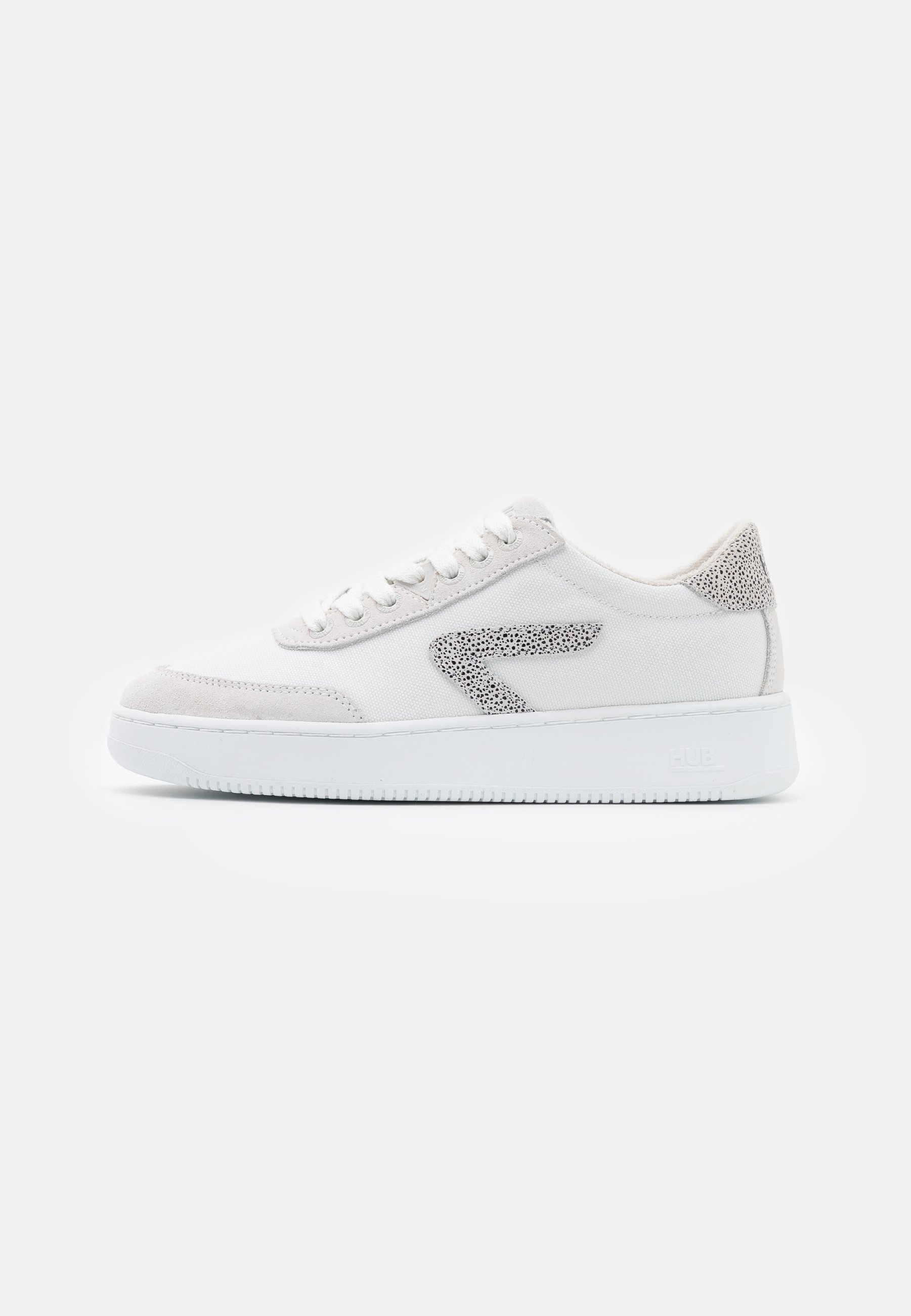 HUB heren sneakers Baseline-M L31 No Perf off white/gravel/blue/off white  Kopen bij Voorwinden.nl
