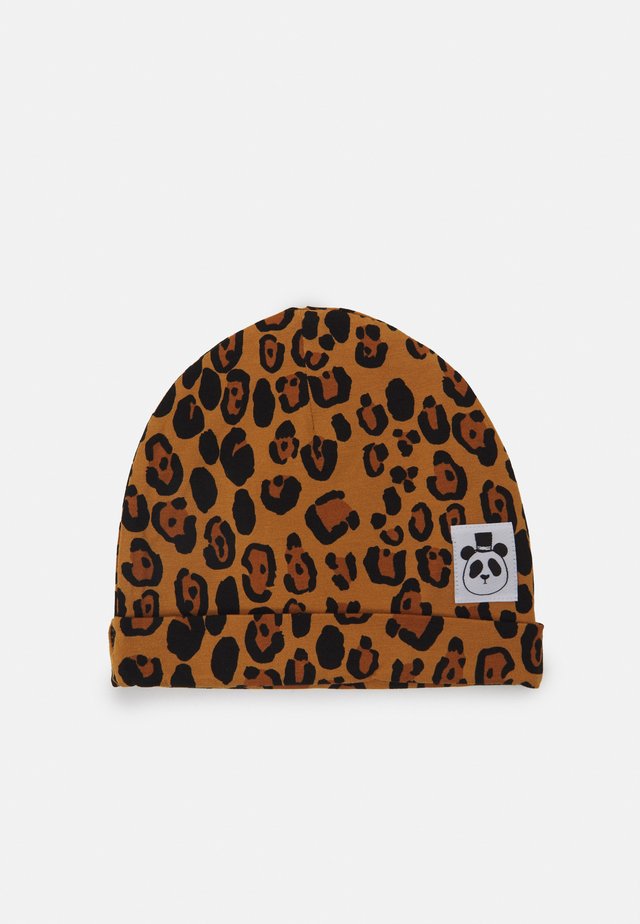 BASIC LEOPARD BEANIE UNISEX - Mütze - beige