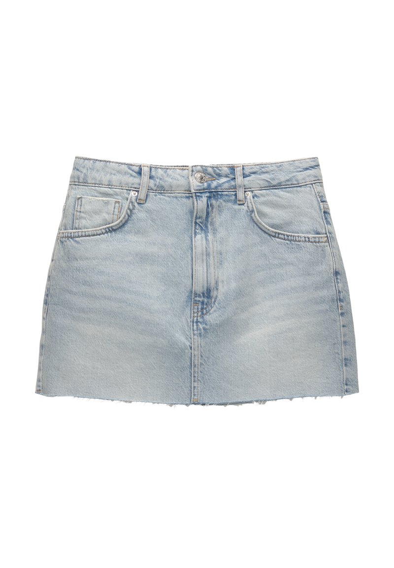 PULL&BEAR Jeansrok lichtblauw denim