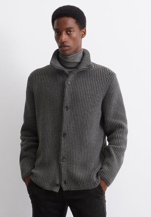 Marc O'Polo REGULAR - Cardigan - graphite grey melange