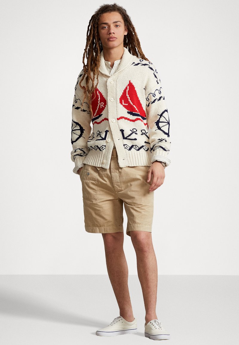 Polo Ralph Lauren LONG SLEEVE - Cardigan - cream combo/off-white -  Zalando.de