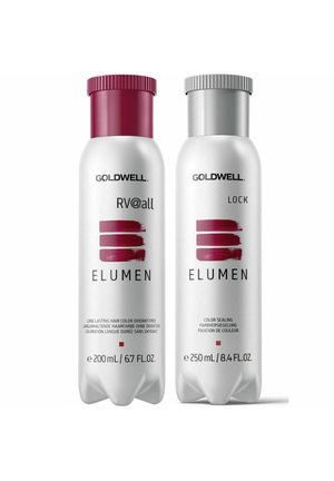 GOLDWELL ELUMEN RV@ALL (ROTVIOLETT) + LOCK VERSIEGLUNG SET* - Hair colour - rotviolett