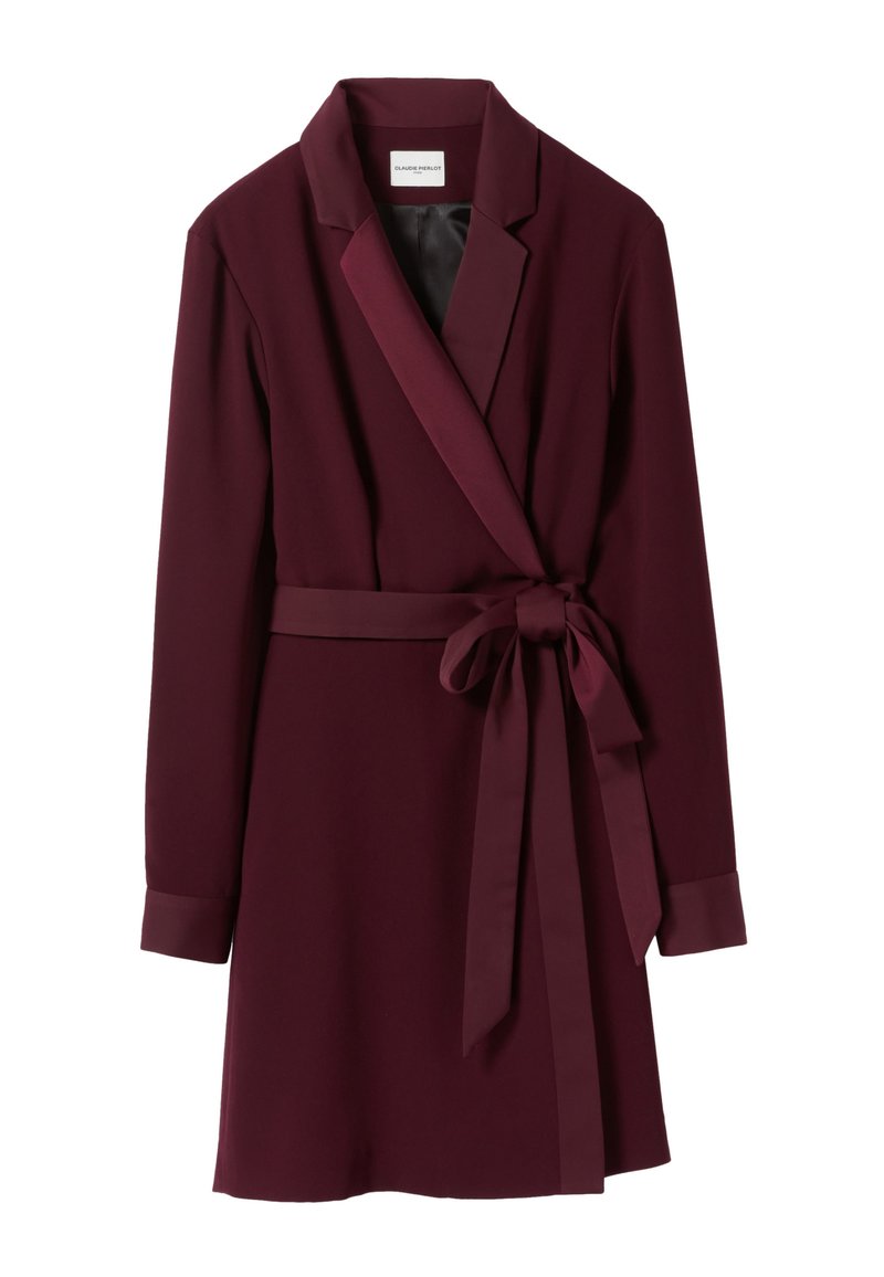 CLAUDIE PIERLOT Jurk bordeauxrood
