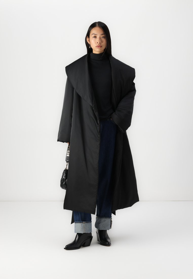 Elisabetta Franchi WOMENS PADDED JACKET WITH BELT - Winter