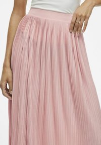 VILA MIDI - Áčková sukně - misty rose