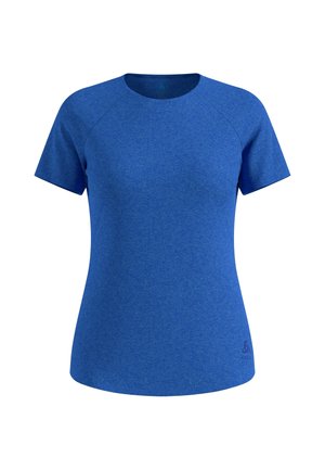 ODLO, T-SHIRT CREW NECK S/S ESSENTIAL 365 - T-shirt basic - dazzling blue melange