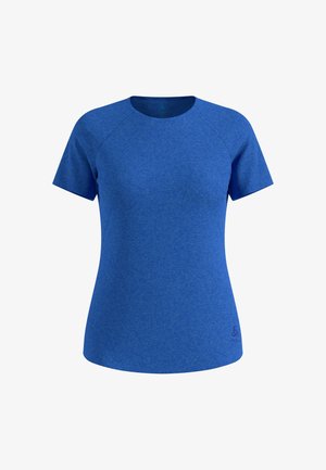 ODLO, T-SHIRT CREW NECK S/S ESSENTIAL 365 - T-shirt basic - dazzling blue melange