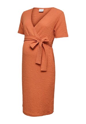 MAMALICIOUS, DRESS MLSIGGA MATERNITY DRESS - Vestito casual - langoustino
