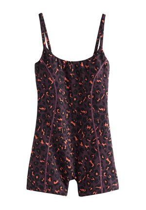 Never Fully Dressed, REGULAR FIT - Jumpsuit - burgandy leopard