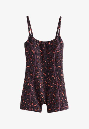 Never Fully Dressed, REGULAR FIT - Jumpsuit - burgandy leopard