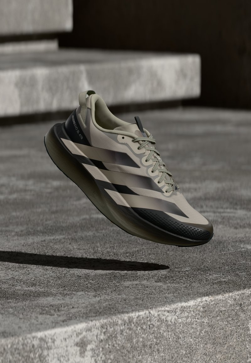 adidas Performance ADIZERO EVO SL ATR M - Trainers - light brown/silver ...