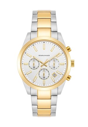 Chronograaf - silber gelbgold - coloured