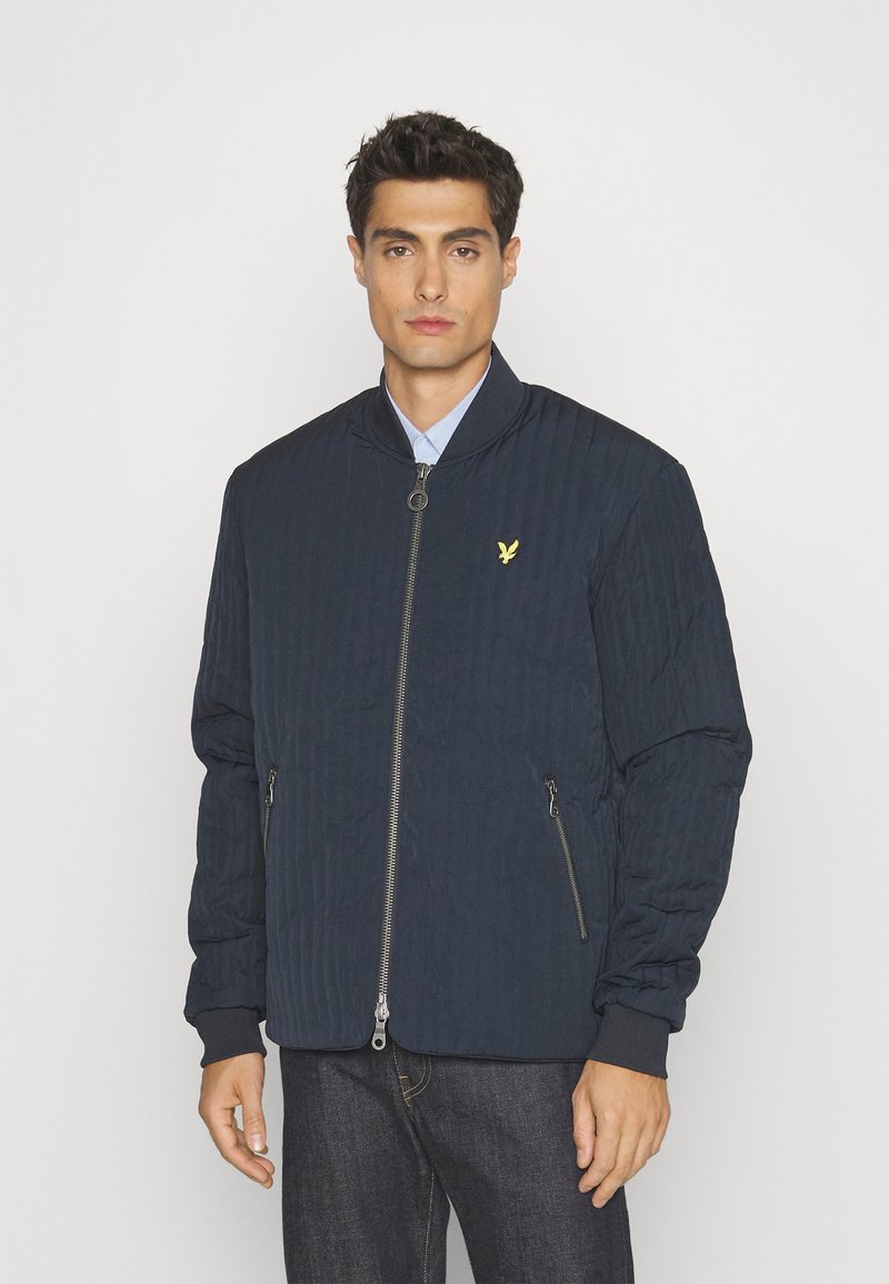 Lyle & Scott - QUILTED LINER JACKET - Jas - dark navy, Vergroten