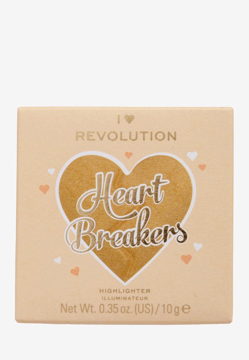 Damen Make-up | I Heart Revolution I HEART REVOLUTION HEARTBREAKERS HIGHLIGHTER Highlighter golden/pink - QQ75168 Damen Make-up | I Heart Revolution I HEART REVOLUTION HEARTBREAKERS HIGHLIGHTER Highlighter golden/pink - QQ75168