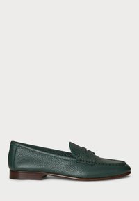 PEBBLED LEATHER PENNY LOAFER - Pantofi slip-on - ficus