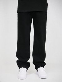 DADA SUPREME COIN CROWN LOOSE FIT JEANS  - Avar lõikega teksad - black