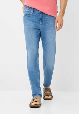 STYLE LASSE - Jean droit - bleached