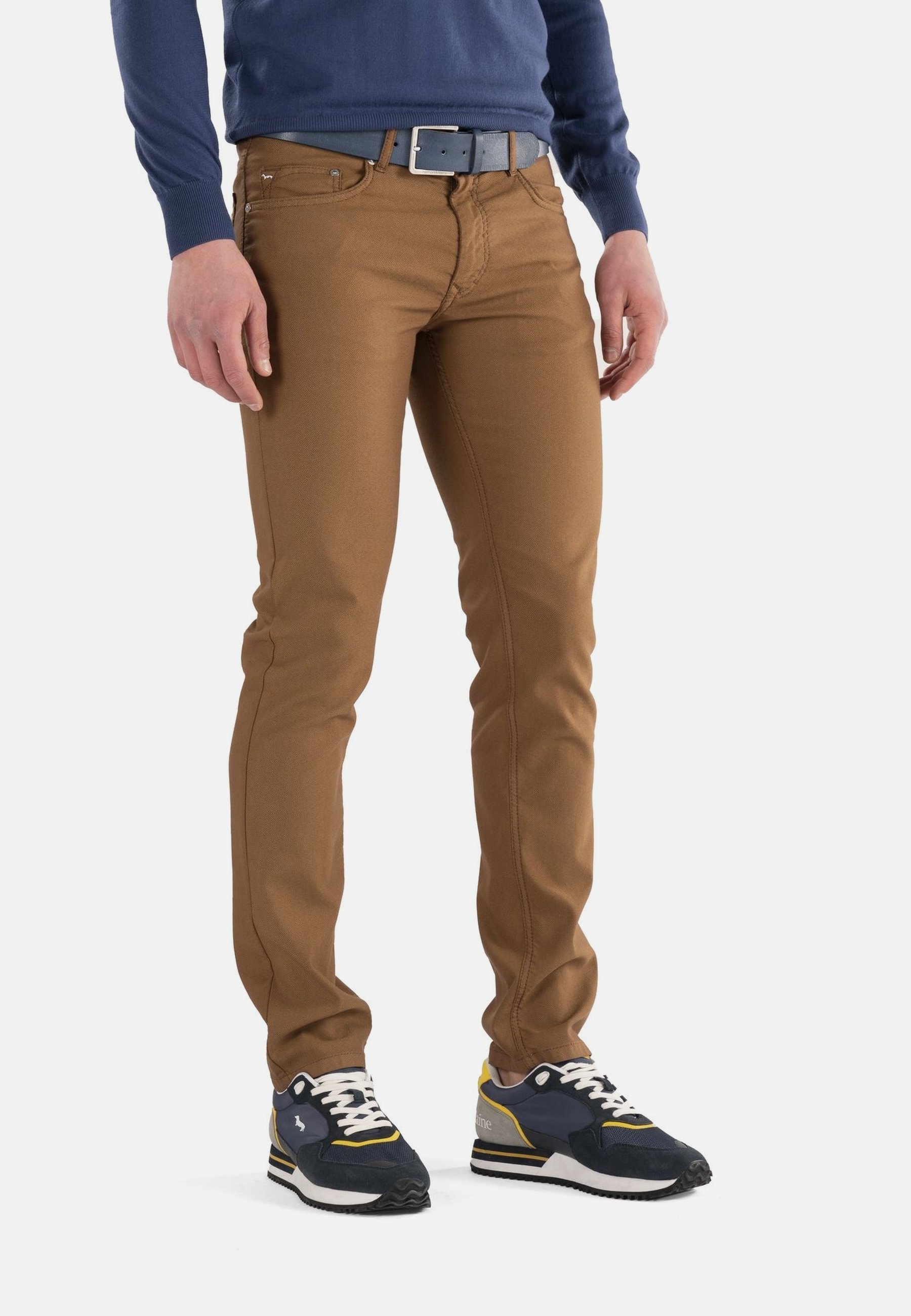 Harmont \u0026 Blaine BASICO - Straight leg jeans - marrone scuro/dark brown -  Zalando.de