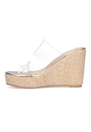 BOLNUEVO - Mules de tacón - gold