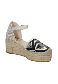 Vidorreta Scarpe con plateau - beige e nero