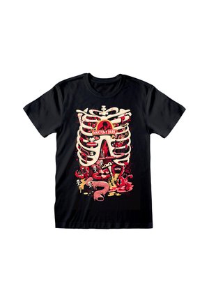 RICK AND MORTY ANATOMY PARK - T-shirt imprimé - black
